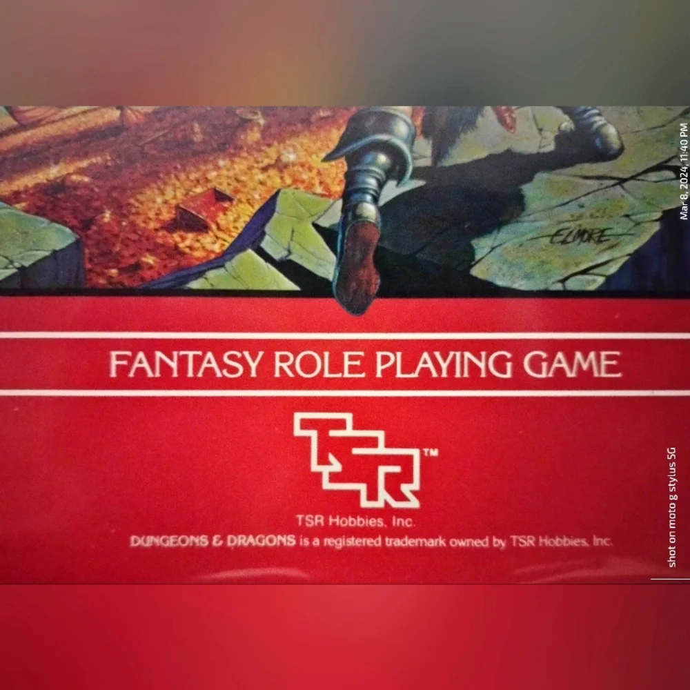 Dungeons&Dragons Players Manual Fantasy Role Playing Game